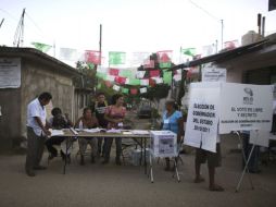 A pesar de los imprevistos, la Fiscalía asegura que la voluntad de voto de los guerrerenses prevaleció en el Estado. AP  /