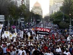 Autoridades señalaron que durante la protesta, de poco más de tres horas, no se reportó ningún incidente. EL UNIVERSAL  /