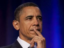 El mandatario estadounidense recibe un revés a su reforma sanitaria. EFE  /