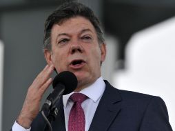 El presidente Santos ha planteado a las FARC la liberación del total de rehenes. ARCHIVO  /