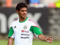 Foto de archivo de Carlos Vela trabajando con la Selección mexicana. MEXSPORT  /