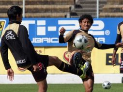Jugadores del Monarcas en preparación para la quinta fecha del Clausura en el estadio Victoria. NTX  /