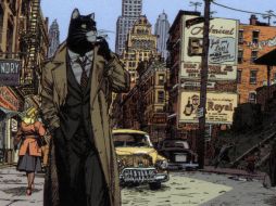 Imagen del cómic ''Blacksad''. ESPECIAL  /