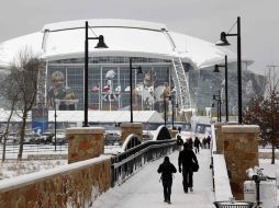 Las nevadas constantes han enfríado el ambiente previo al llamado 'Super Domingo'. AP  /