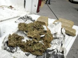 En el primer operativo se decomisaron 485 kilogramos de mariguana. ARCHIVO  /