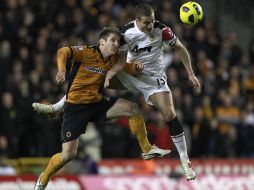 Kevin Doyle fue el encargado de sellar la victoria para el Wolverhampton.  REUTERS  /