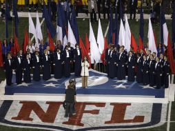 Contó con una versión con mezclas de la simbólica canción de Michael Jackson ''Thriller''. AP  /