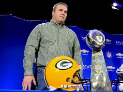 El presidente le encargó a McCarthy que felicitara a Aaron Rodgers por el gran juego que hizo el domingo. EFE  /