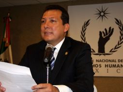 Raúl Plascencia Villanueva, presidente de la Comisión Nacional de los Derechos Humanos. ARCHIVO  /