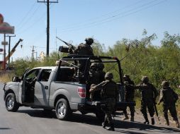 Militares realizaron un decomiso de enervantes y la liberación de los presuntos secuestrados. ARCHIVO  /