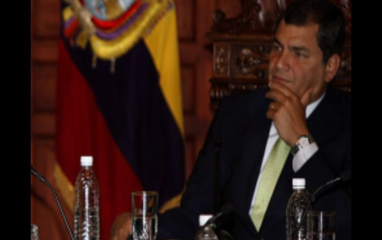 El presidente de Ecuador, Rafael Correa. ARCHIVO  /