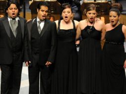 Cantarán acompañados por la Orquesta Sinfónica Juvenil Carlos Chávez. ESPECIAL  /