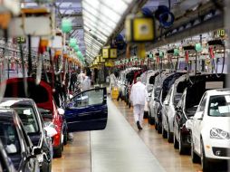 Durante el año pasado la producción nacional de automotres creció un 50 por ciento. ESPECIAL  /