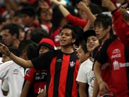 algunos integrantes de las barras del Atlas siguen reacios a la credencialización. MEXSPORT  /