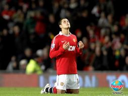 Javier Hernández llega hoy a Manchester y de inmediato se pondrá a las órdenes de Ferguson. MEXSPORT  /