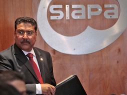 José Luis Hernández Amaya destacó la importancia del segundo acueducto para abastecer de agua a la ZMG. S. NÚÑEZ  /