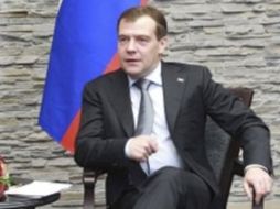 Rusia seguirá jugando un papel activo en los esfuerzos internacionales para contribuir a ese proceso, comentó Medvédev. ARCHIVO  /