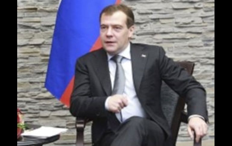 Rusia seguirá jugando un papel activo en los esfuerzos internacionales para contribuir a ese proceso, comentó Medvédev. ARCHIVO  /