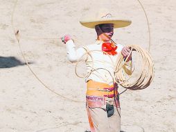 Panchito Estrada, durante el Torneo “Fundación de Guadalajara”. ESPECIAL  /