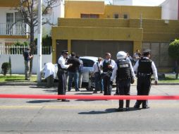 En el seno del crimen quedaron tirados ocho casquillos de calibre 380 como huella del homicidio. O. RUVALCABA  /