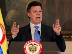 Juan Manuel Santos, presidente de Colombia. EFE  /