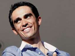 Imágen de archivo del ciclista español Alberto Contador, quien no será sancioando por la RFEC. EFE  /
