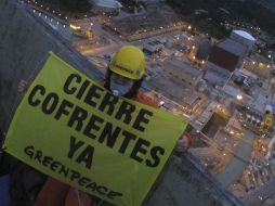 La ocupación de la central se prolongó durante once horas. REUTERS  /