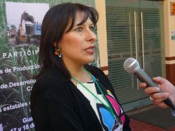 La directora de la Conadesuca, Rocío Mercedes Nieves Bermúdez. ESPECIAL  /