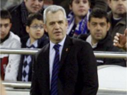 Javier Aguirre, técnico del Zaragoza, asegura que su equipo está totalmente recuperado de la derrota sufrida ante Hércules. ARCHIVO  /