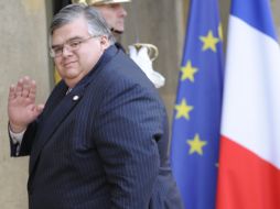 El gobernador del Banco de México (Banxico), Agustín Carstens asisitió a la cena ofrecida por el presidente Sarkozy. AFP  /