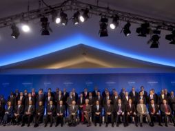 Fotografía de los asistentes a la reunión de ministros de Finanzas del G20. EFE  /