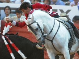 El rejoneador navarro, Pablo Hermoso de Mendoza. EFE  /