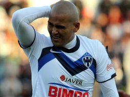 El jugador chileno del Monterrey no podrá jugar por lo menos en un mes. MEXSPORT  /