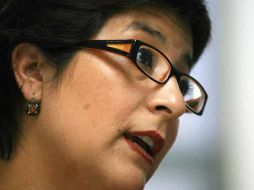 Nubia Macías pidió solaridad entre el gremio en beneficio de los lectores. A. CAMACHO  /