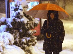 El frente frío continuará por varios días. EFE  /