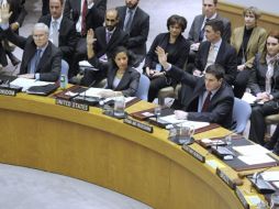 La resolución adoptada por la ONU autoriza que abra una investigación sobre las violaciones de derechos humanos en Libia. EFE  /