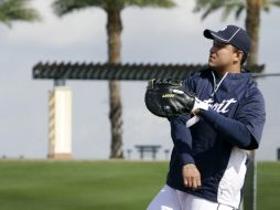 Luego de que fuera detenido por conducir ebrio, el cañonero venezolano Miguel Cabrera ya entrena con normalidad. AP  /