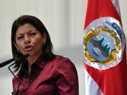 `Desplegaremos nuestras Fuerza Pública hacia la frontera en una misión de resguardo de nuestro territorio:´Chinchilla. AFP  /