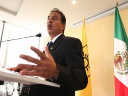 El líder nacional del PRD, Jesús Ortega. ARCHIVO  /