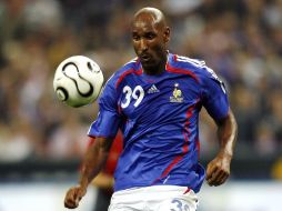 Foto de archivo de Nicolas Anelka en un partido con la Selección francesa. MEXSPORT  /