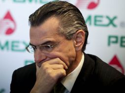 `Pemex es una empresa muy rentable,´aclaró el director de la paraestatal, Juan José Suárez Coppel. El Universal  /