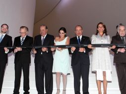 A la ceremonia inaugural asistieron Felipe Calderón y su esposa Margarita Zavala, así como el escritor Gabriel García Márquez. NTX  /