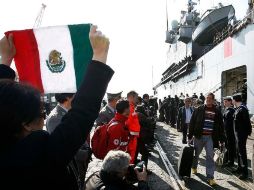 Los mexicanos salieron de Libia hacia Italia antes de llegar al país. AFP  /