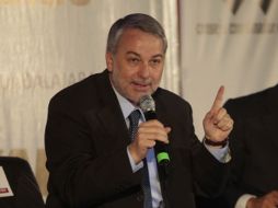 Emilió González dijo que este año Jalisco aportará mil 500 millones de pesos para infraestructura. S. NÚÑEZ  /