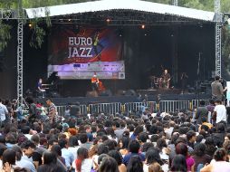 La banda ''Tokka'' durante su presentación en el festival ''Eurojazz 2011''. NTX  /