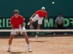 Raonic y Pospisil ganaron el punto de dobles a los mexicanos. AFP  /