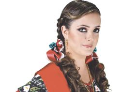 Ana Victoria Zermeño de la Torre, Reina Nacional. ESPECIAL  /