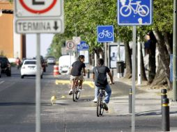 Ciclovía de Federalismo, en Guadalajara. E. PACHECO  /
