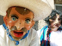 Los integrantes de los grupos de danza recorrerán las calles adornados con máscaras. EL INFORMADOR ARCHIVO  /
