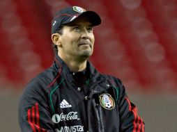 José Manuel de la Torre no quiere presionar a sus jugadores y espera obtener el campeonato de la Copa Oro 2011. MEXSPORT  /